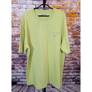 Carhartt Large Loose Fit Heavyweight Short-Sleeve Pocket T-Shirt XL Tall